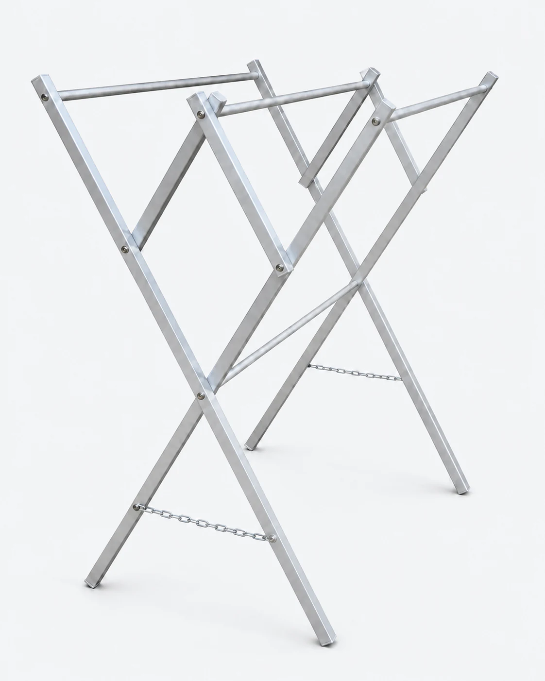 ราวตากผ้าอะลูมิเนียมพับได้ SMART HANG LS0410 แบบ 4 ราว สำหรับคอนโด
